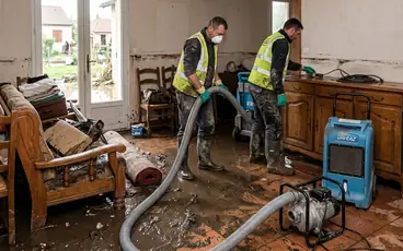 Nettoyage après inondation dégât des eaux